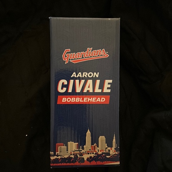 NIB Cleveland Guardians Aaron Civale collectors Bobblehead doll. - Picture 3 of 4
